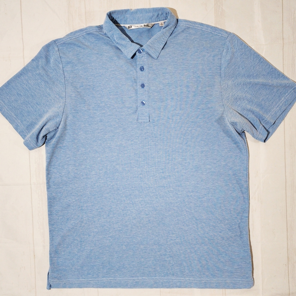 🔥SOLD🔥Travis Mathew XL Blue Polo Shirt